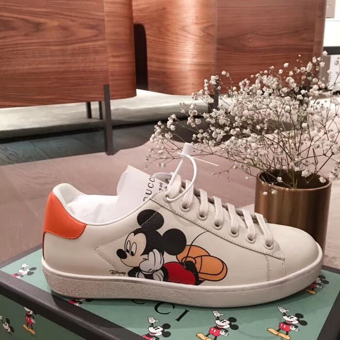 Disney x Gucci Ace Low ‘Mickey Mouse Ivory’ 60369-AYO70-9591