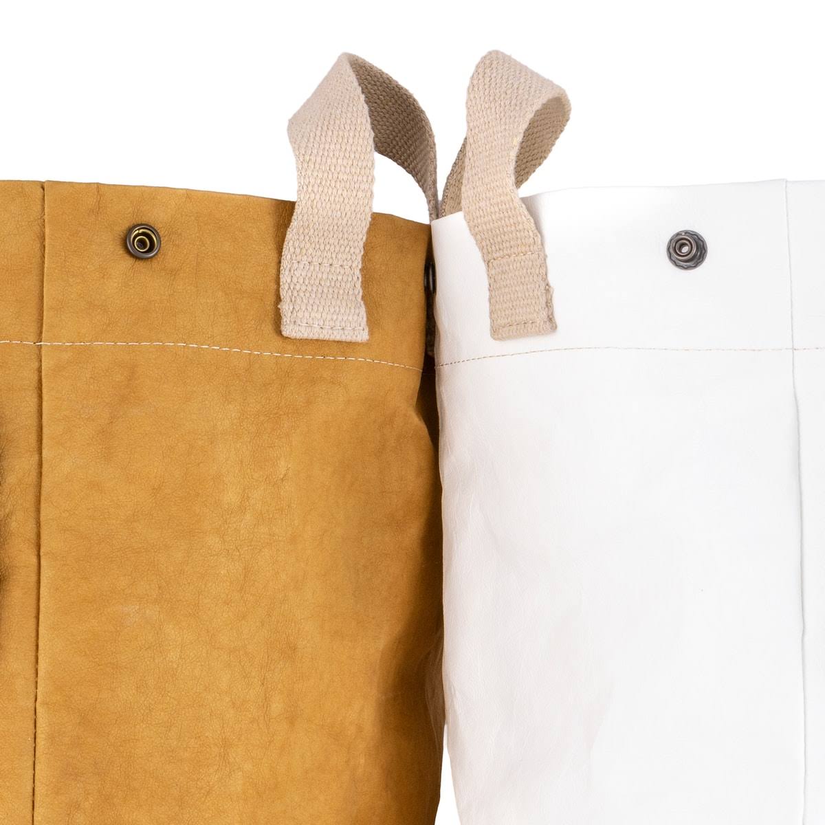 Uashmama Eco-Friendly Laundry Bag with Label (White)