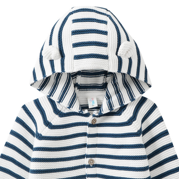 Topomini Baby Strickjacke mit Kapuze
