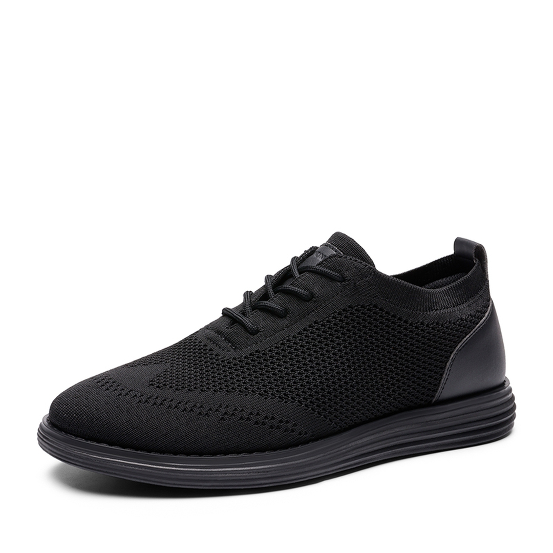 [KnitFlex Breeze+] Men's Mesh Wingtip Oxford Sneakers
