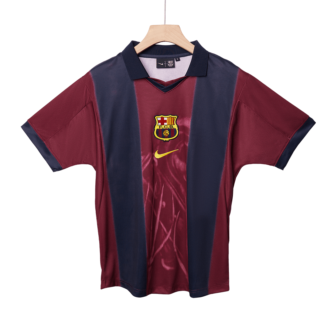Retro Soccer Jersey Barcelona Home 2000/01