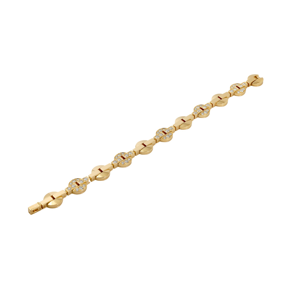 Cartier Imalia Bracelet 18K Yellow Gold Diamond