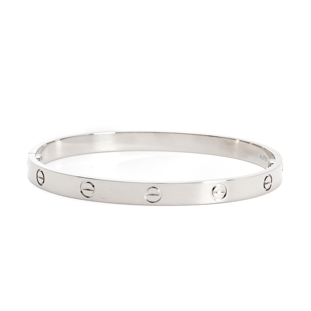Cartier Love Bracelet 18K White Gold B6067600