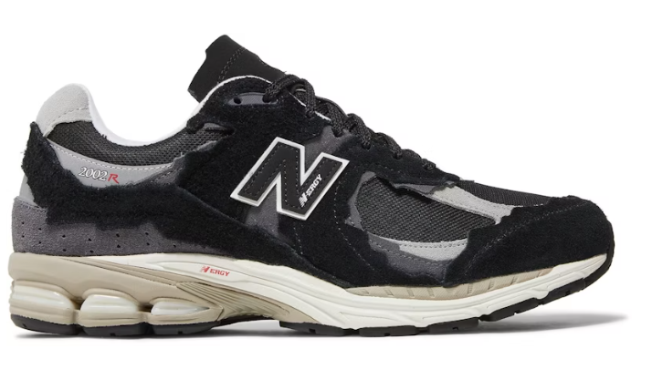 New Balance 2002R Protection Pack Black Grey M2002RDJ Casual Running Shoes