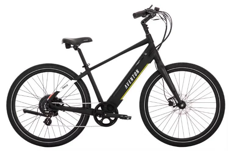 Aventon Pace 500.3 Electric Bike, Black / Regular