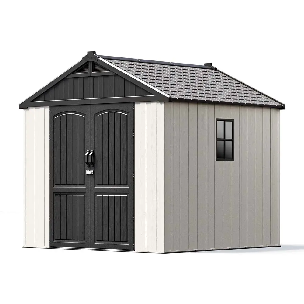 Patiowell Kick-it 8x8 Plastic Shed Pro