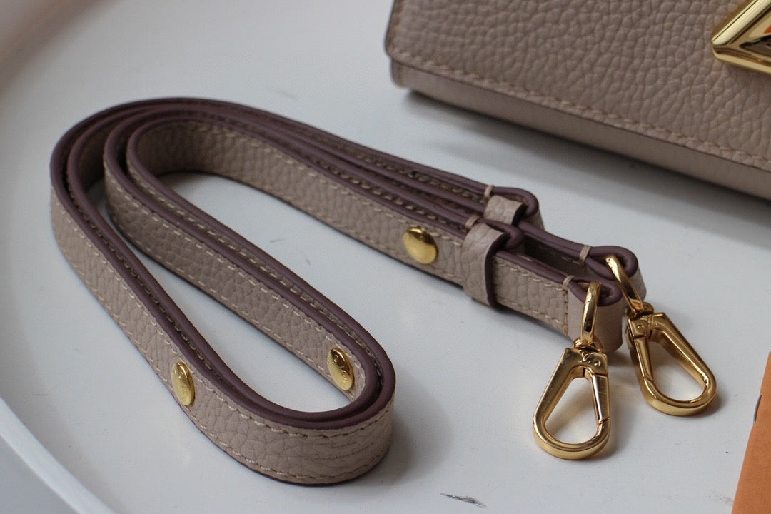 Louis Vuitton Twist One Handle Pm 25Cm Greige