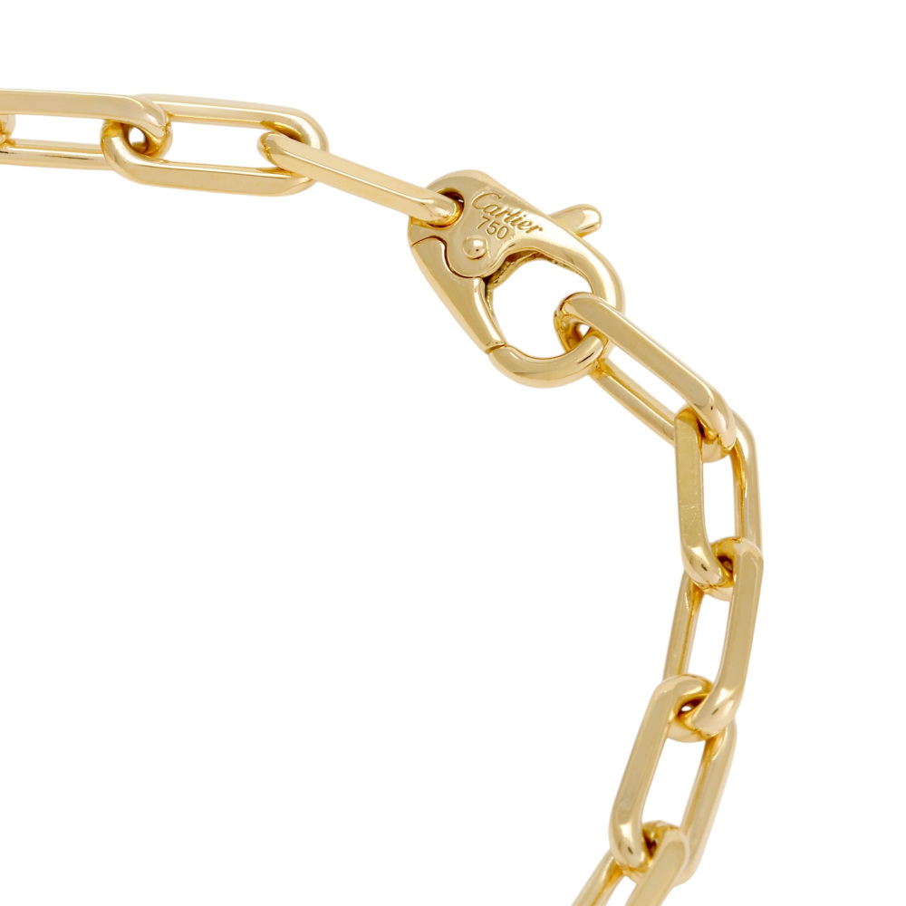 Cartier Santos Necklace 18K Yellow Gold B7009000