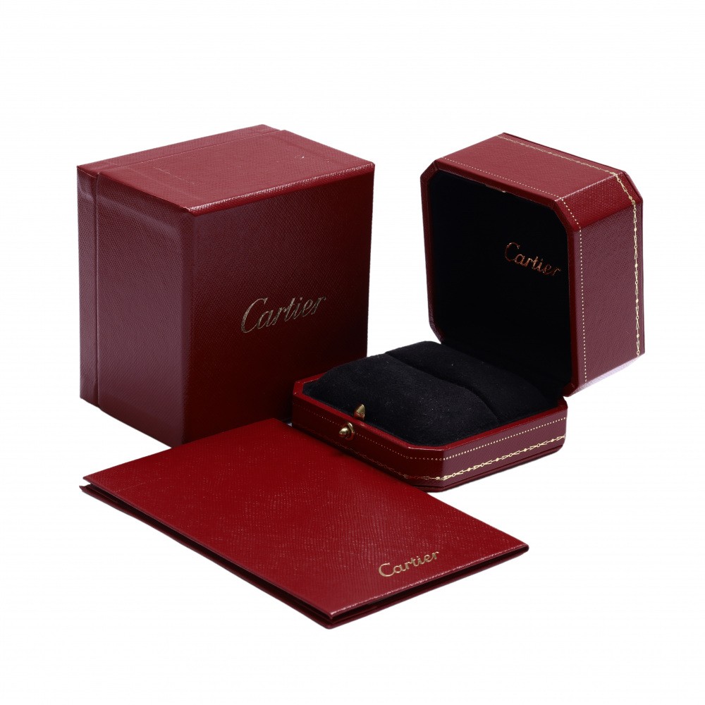 Cartier Juste un Clou Ring 18K White Gold Diamond B4092700