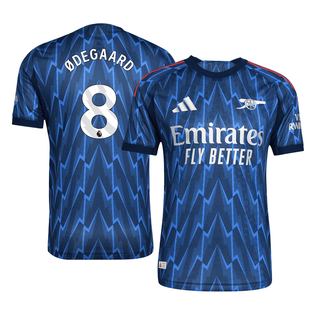 ØDEGAARD #8 Arsenal Away Player Version Jersey 2025/26