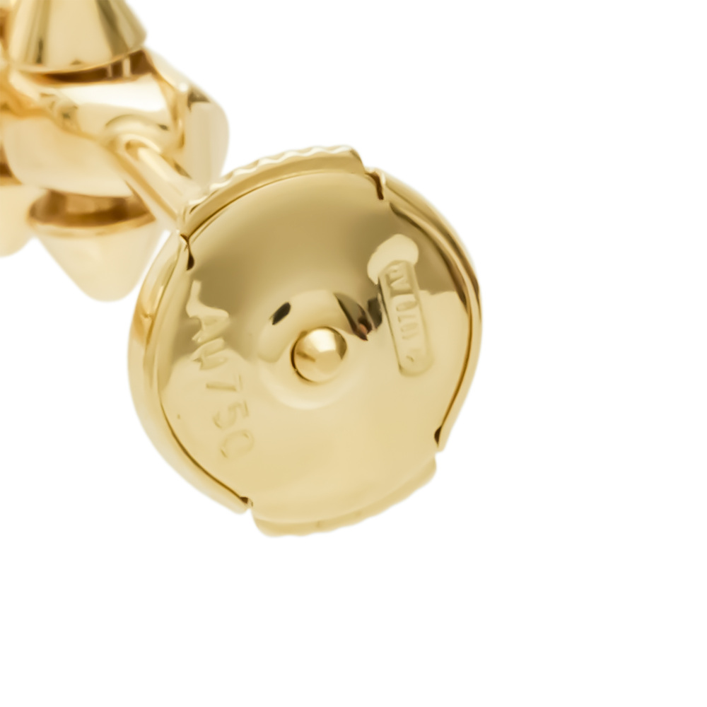 Cartier Classical Crash Do Earrings 18K Yellow Gold B8301490