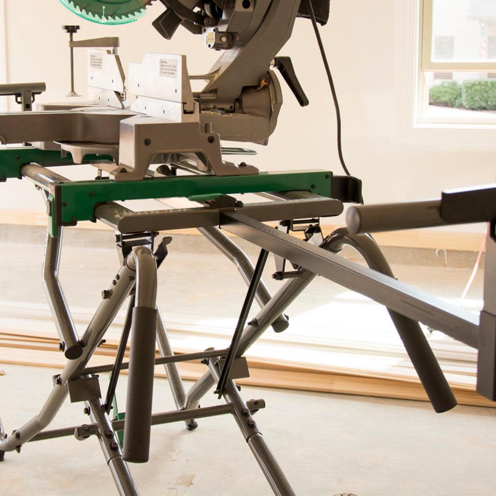 Fold and Roll Miter Saw Stand;