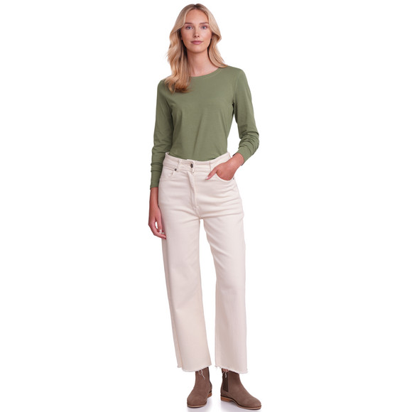 Gina Benotti Damen Langarmshirt mit Bio-Baumwolle