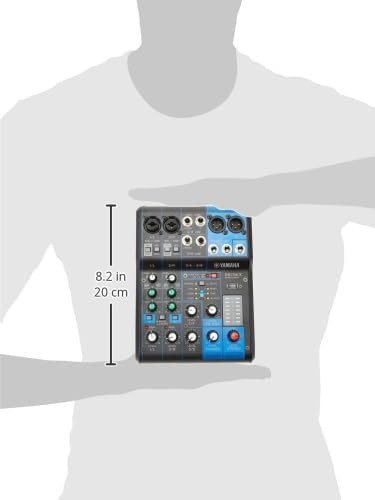 6-Input Compact Stereo Mixer with Effects