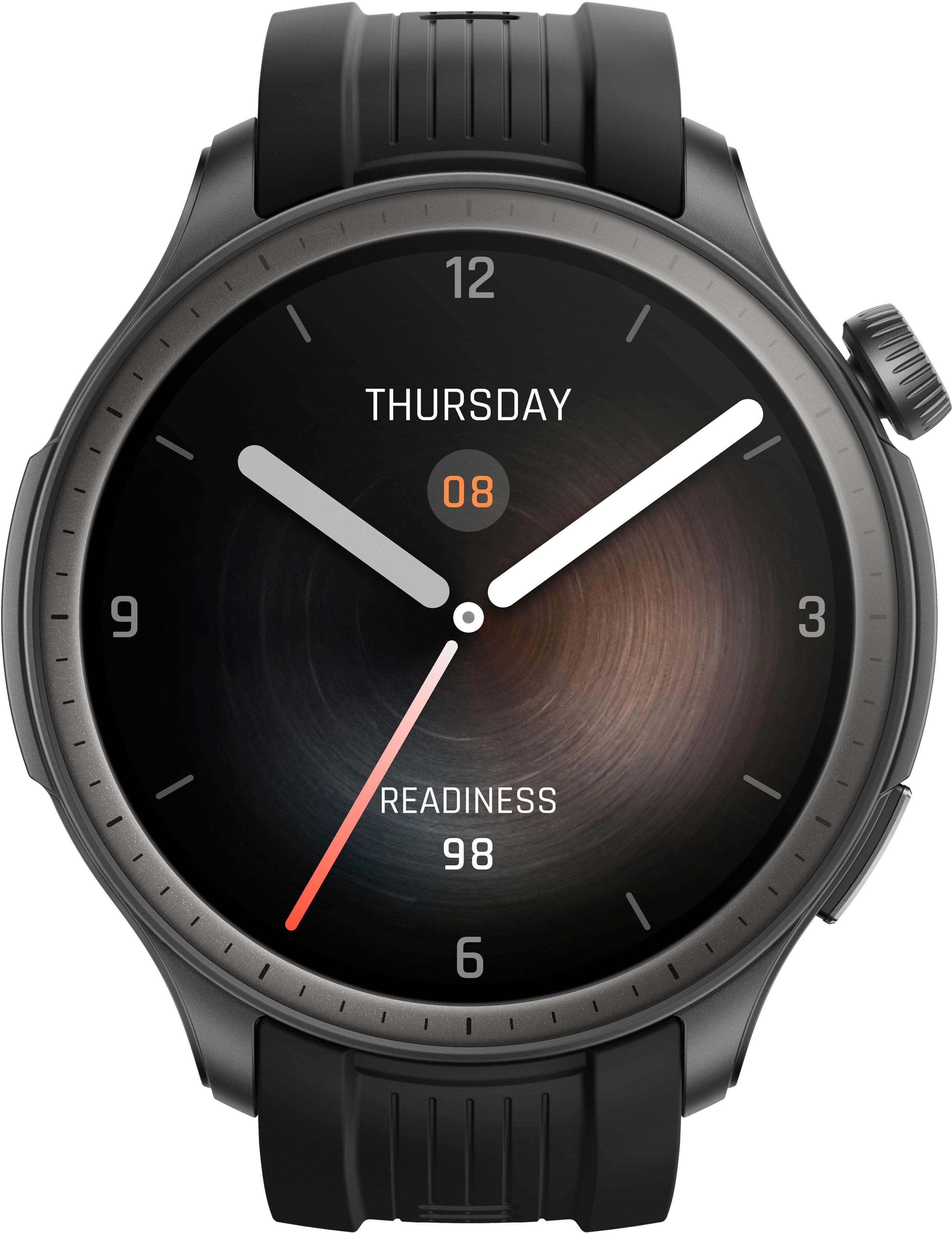 Amazfit - Balance Smartwatch 38mm Aluminum Alloy - Black