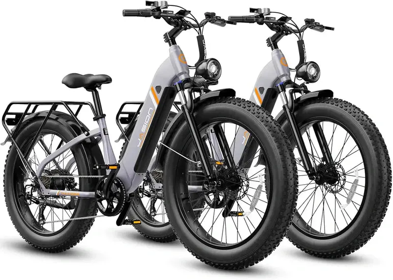 Thunder 1500W Electric Fat-Tire Bike – 30+ MPH Top Speed, 80-Mile Range, Hydraulic Disc Brakes