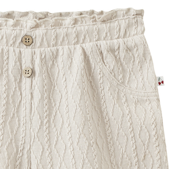 Topomini Baby Shorts mit Strukturmuster