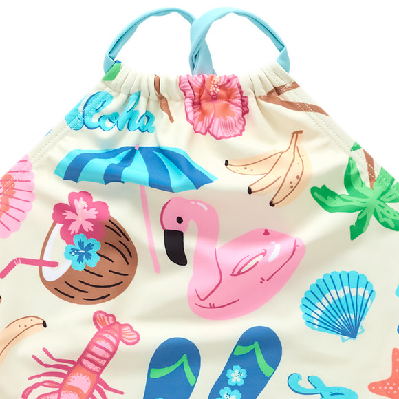 Famy Baby Badeanzug mit sommerlichen Motiven