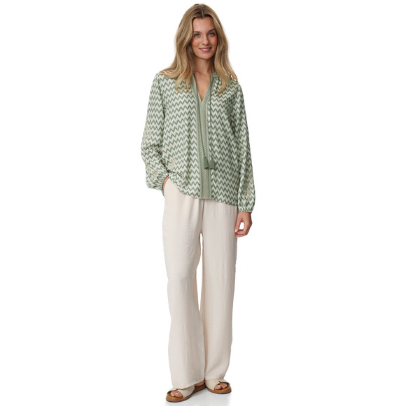 Gina Benotti Damen Bluse mit Stickerei