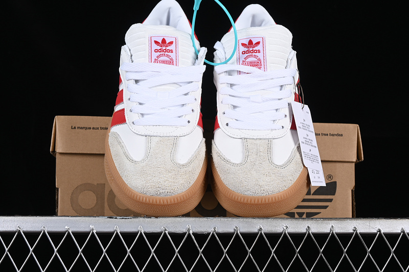 Adidas Samba Xlg White/Red/Brown IE1374