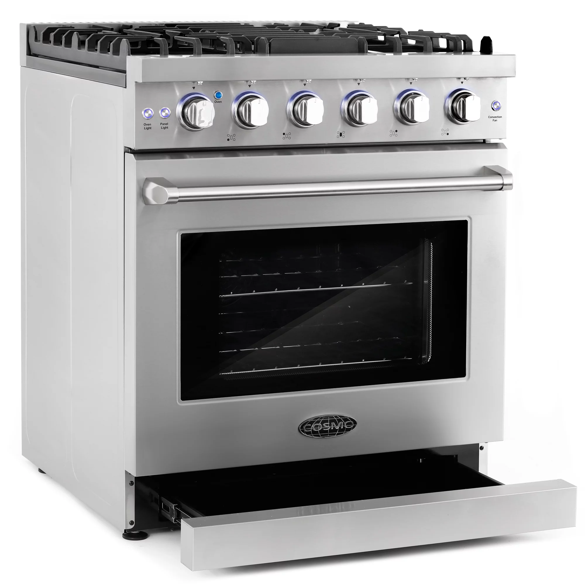Cosmo 4 Piece Kitchen Appliance Package with 30