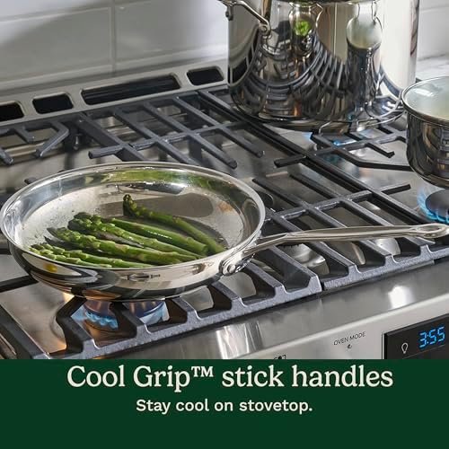 Stainless Steel 11-Piece Set Chef’s-Classic-Stainless-Cookware-Collection