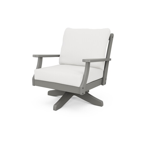 POLYWOOD Braxton Deep Seating Swivel Chair
