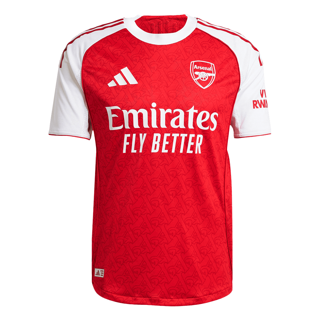 ØDEGAARD #8 Arsenal Home Player Version Jersey 2025/26