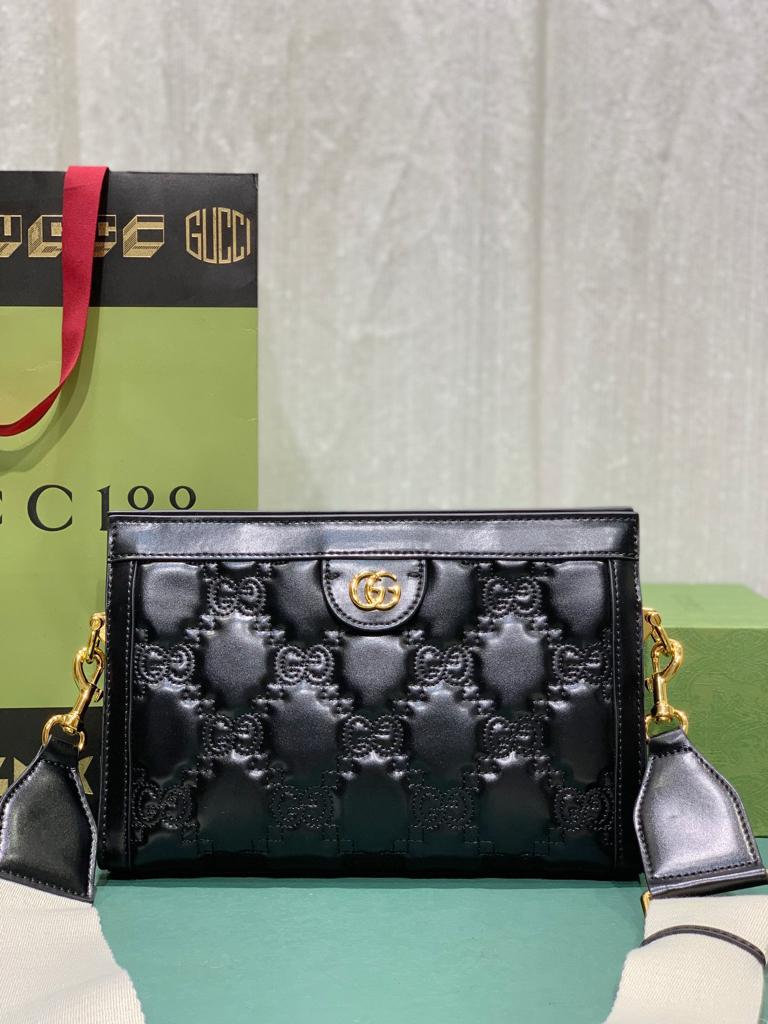 Gucci GG Matelassé Small Shoulder Bag 26cm