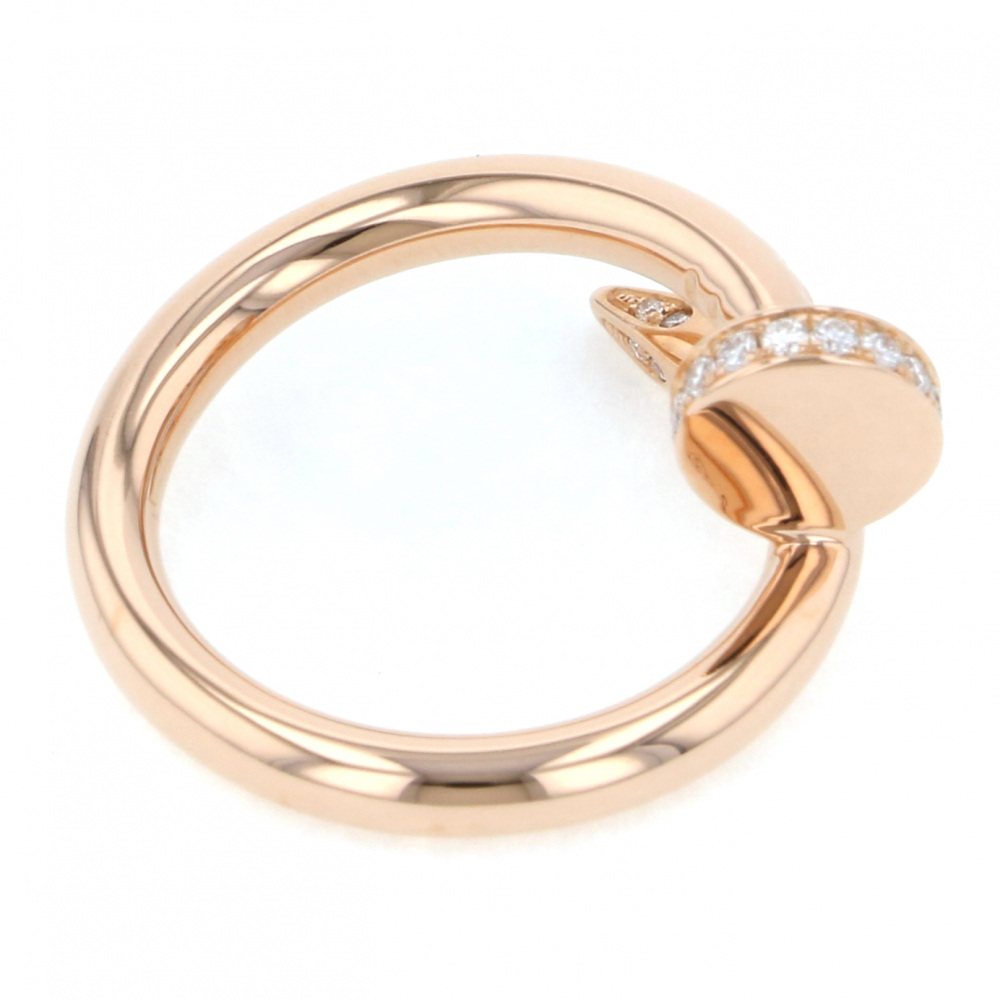 Cartier Juste un Clou Ring 18K Rose Gold Diamond