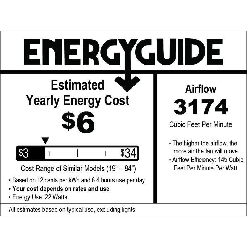 Modern Fan Company - VEL-FM-BN-48-NK-853-WC Velo Flush 48x22 Ceiling