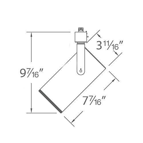 Silo X42 Beamshift LED Track Head 120V by WAC Lighting, White, H-2042-935-WT