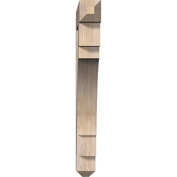 5 1/2x22W x 40x22D x 48x22H Merced Craftsman Smooth BRACKET, Douglas Fir