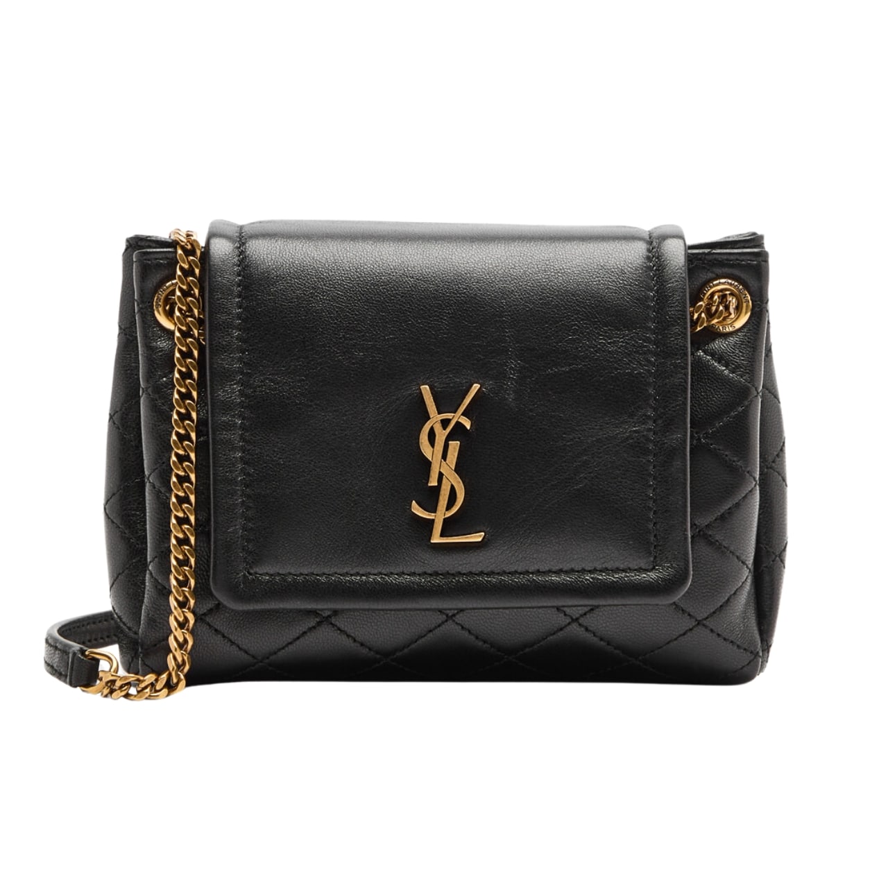 Saint Laurent Mini Nolita In Black 18Cm