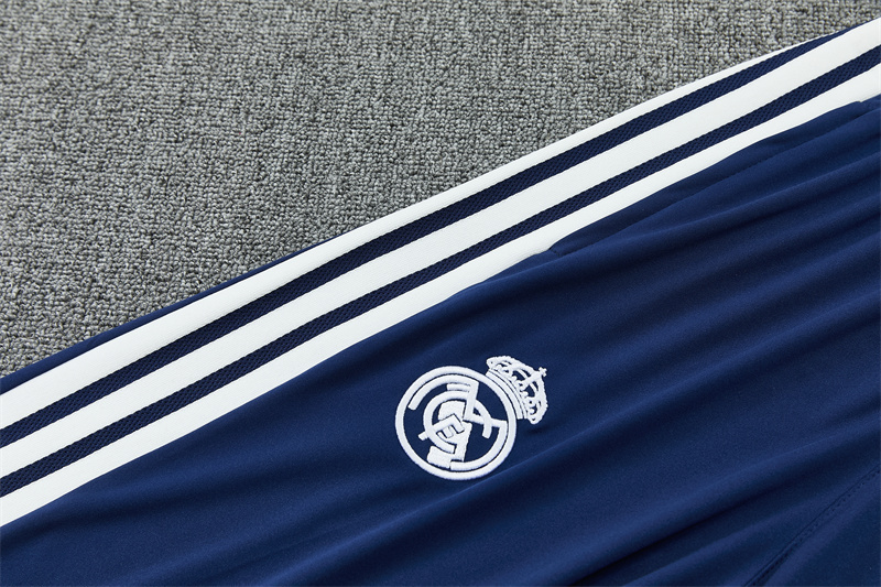 Adult / Kids 2627 Real Madrid Half Zipper Training Suit