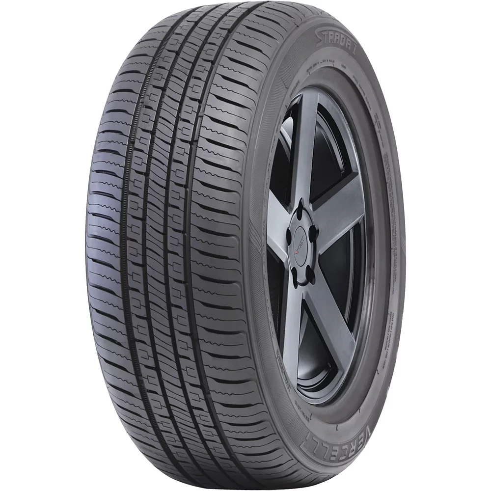 Set of 4 (FOUR) Vercelli Strada I 245/45R18 100V A/S All Season Tires Fits: 2016-23 Chevrolet Malibu LT, 2009-14 Acura TL SH-AWD