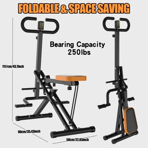 ACE-FIT 1-YEAR-WARRANTY,Foldable,250 LBS,35.43