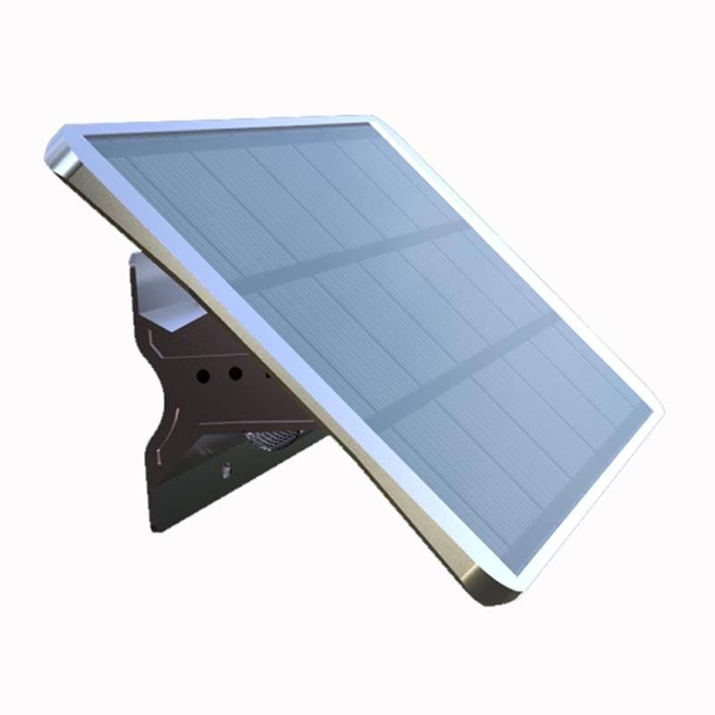 eLEDing 70W 330WH Battery and 1 WiFi Camera High Voltage Solar Panel in Silver