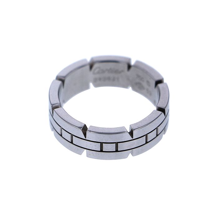Cartier Tank Française Ring 18K White Gold