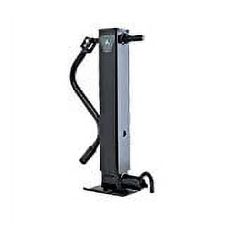 BULLDOG 182804 HD Square Trailer Jack, 12,000 lbs. Support Capacity, Sidewind, 12-1/2 Inch Travel
