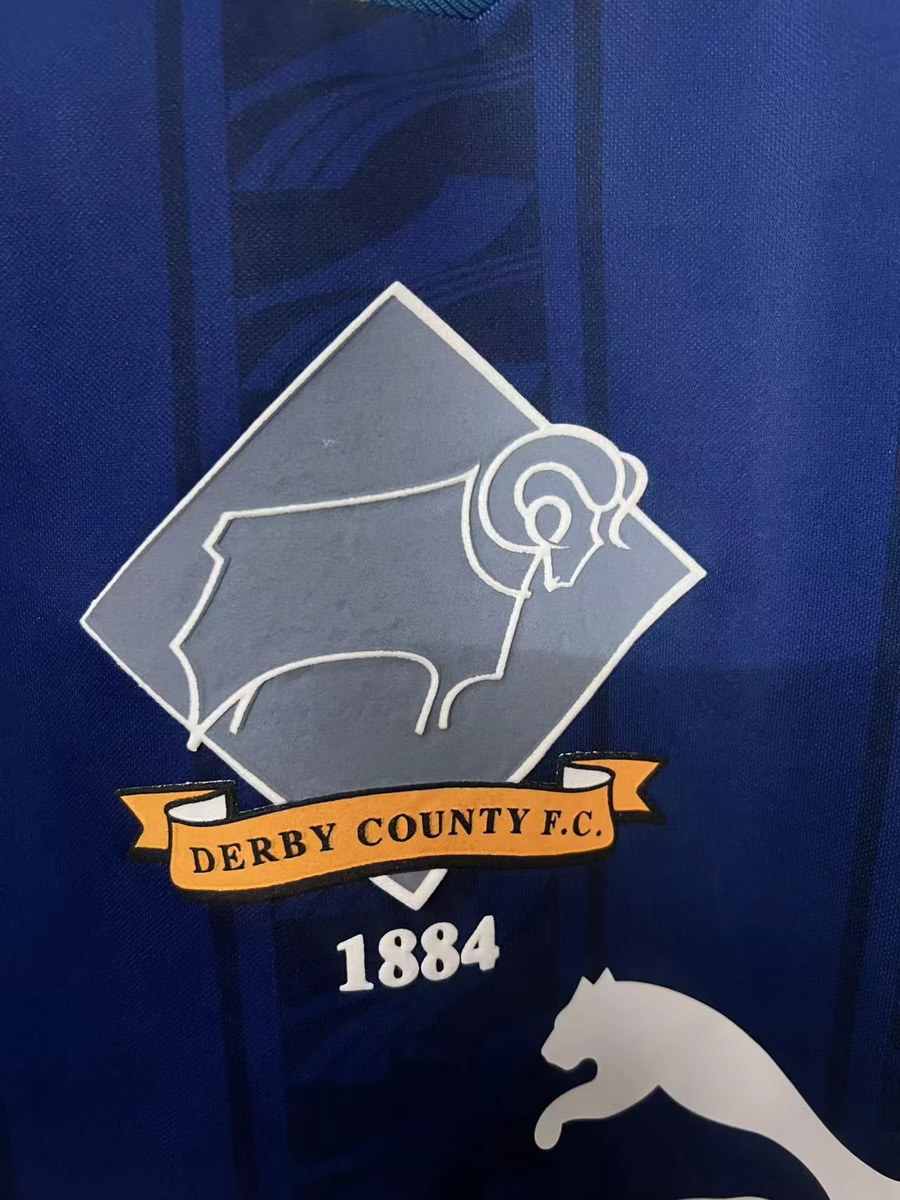 Retro Derby County Away Shirt 1995-96