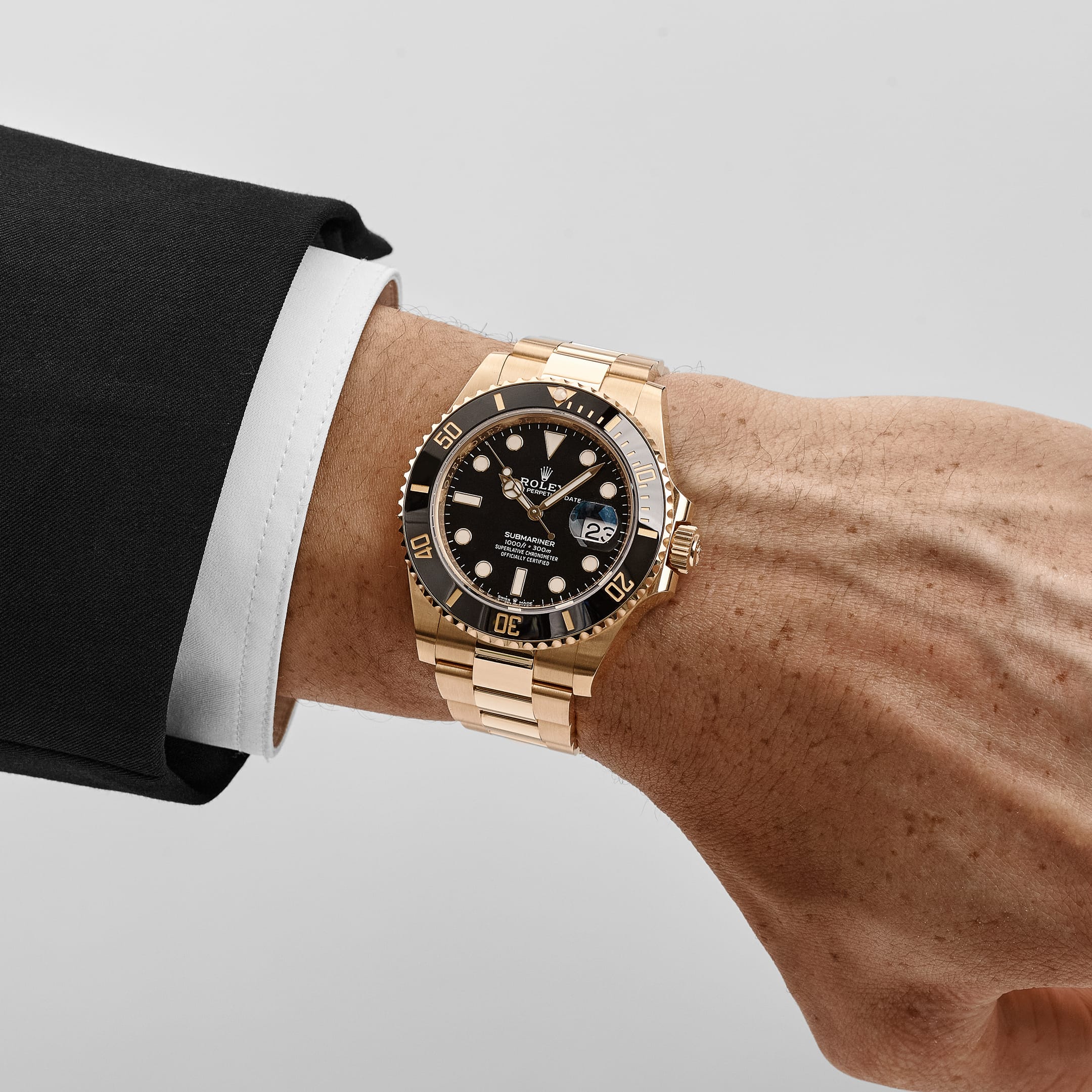 Rolex Submariner Date 126618LN Yellow Gold Black Dial