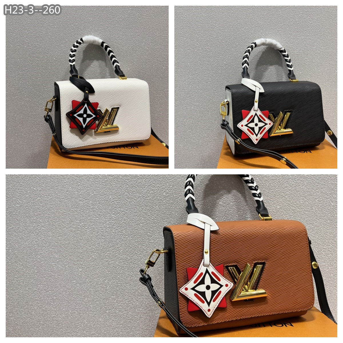 Louis Vuitton Crafty Twist White 22Cm M56780