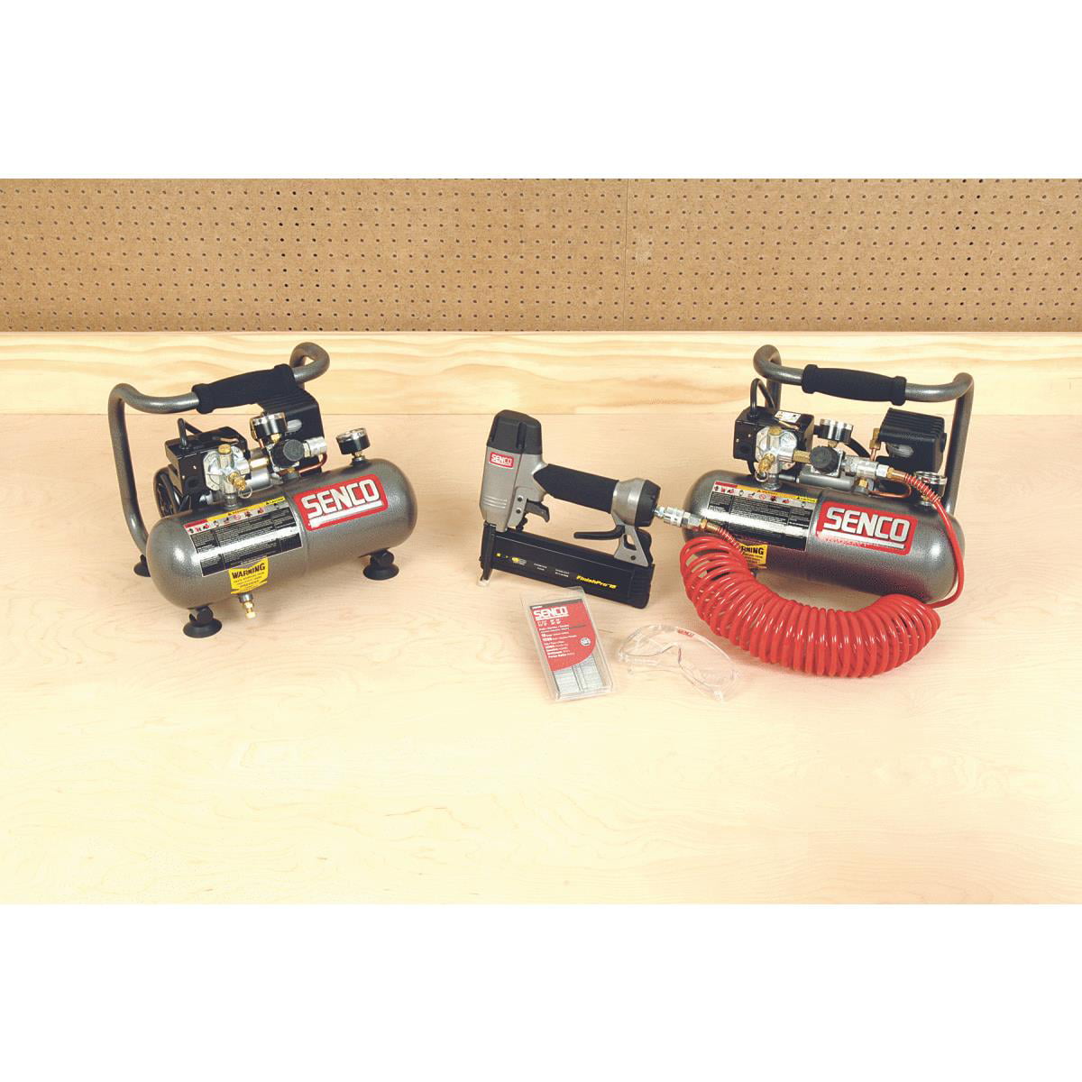 Senco Finish/Trim Air Compressor,1 gal.,1/2 HP PC1010N