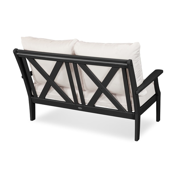 POLYWOOD Braxton Deep Seating Loveseat