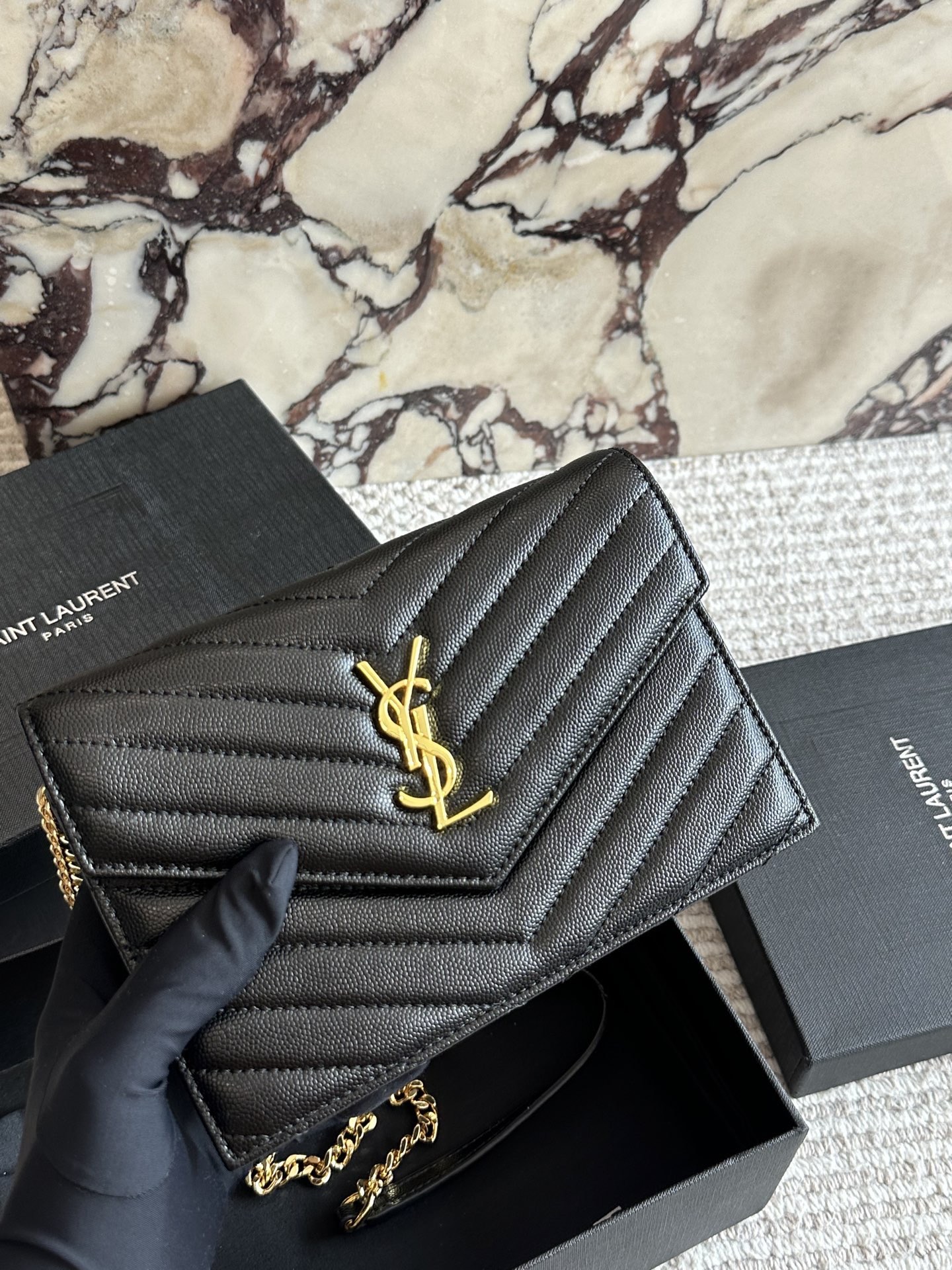 YSL WOC envelope bag - cnluxepick