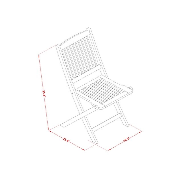 East West Furniture Patio Table Set