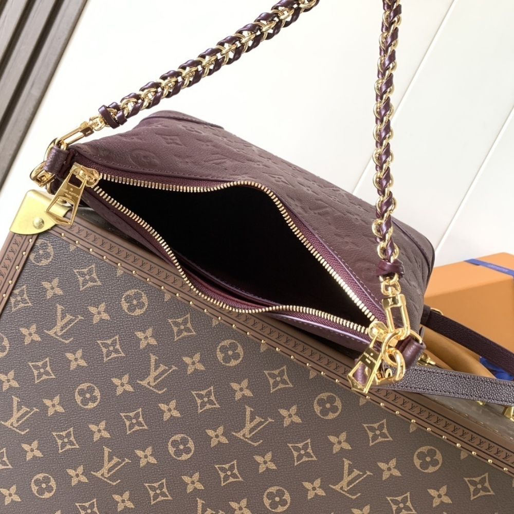 [Premium Quality] – Louis Vuitton Boulogne PM Red 11.4 Inches M25827