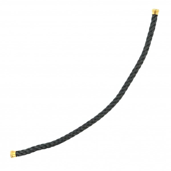 FRED Force 10 (lm) Steel Cable Storm Gray 18 Plating Bracelet