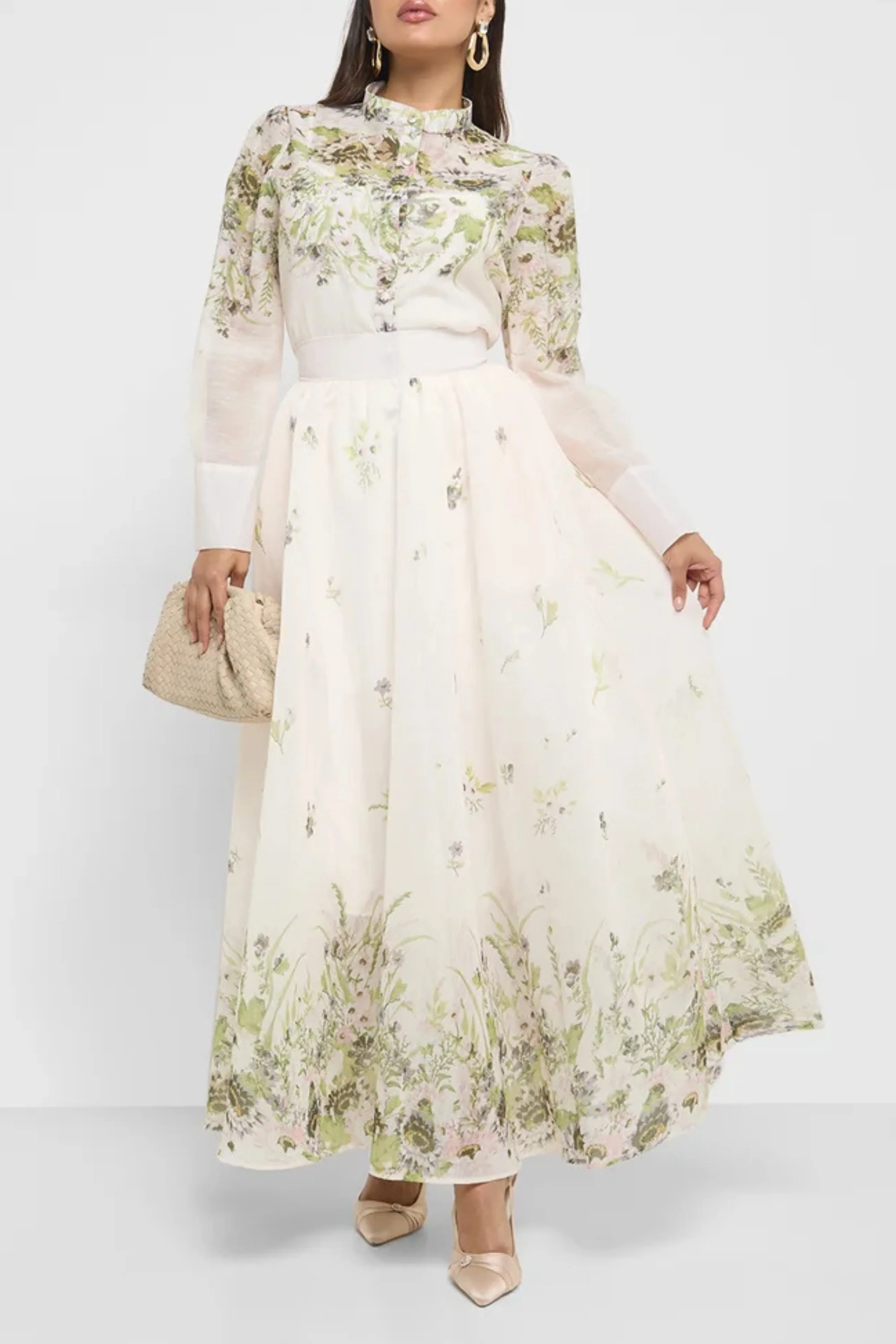 Easter Lily Skirt Co-ord Set